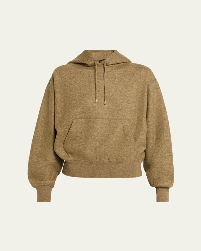 Rio Cashmere Knit Hoodi